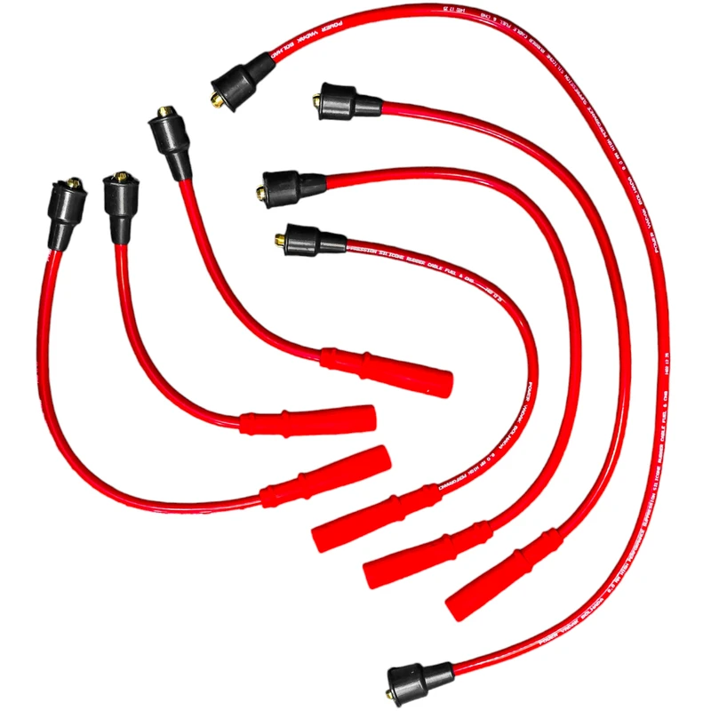 وایر شمع تقویتی پاور مدل 6 سیلندر مناسب برای نیسان پاترول بسته 7 عددی