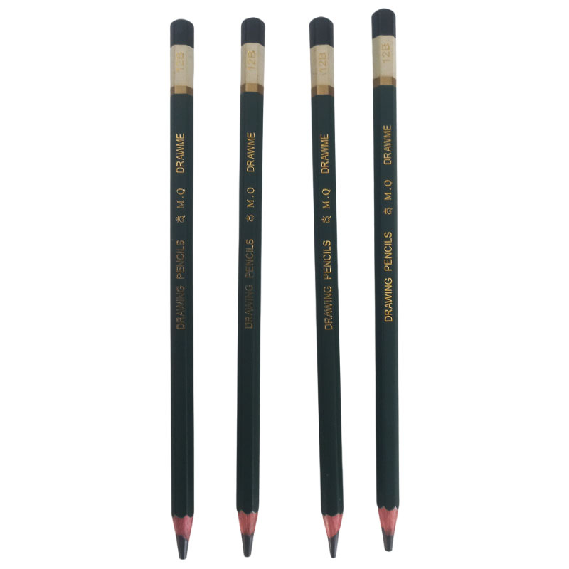 مداد طراحی ام کیو مدل 12b بسته 4 عددی