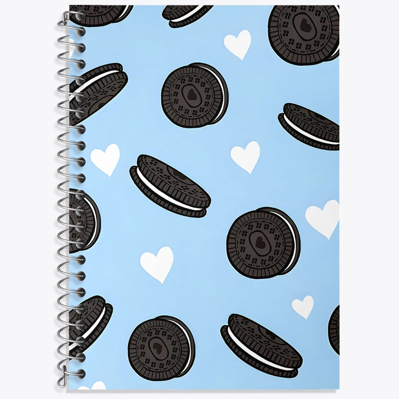 دفتر لغت 50 برگ خندالو طرح پترن بیسکویت کد N4723