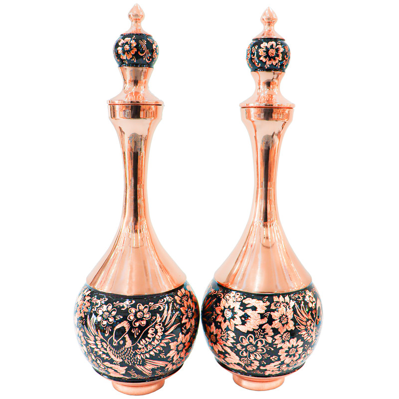تنگ مسی مدل الماس تراش کد Vinal37 بسته 2 عددی