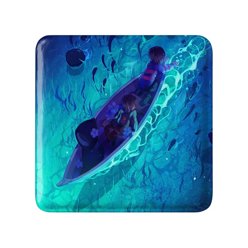 مگنت خندالو طرح بازی آندرتیل (Undertale) مدل مربعی کد 31811