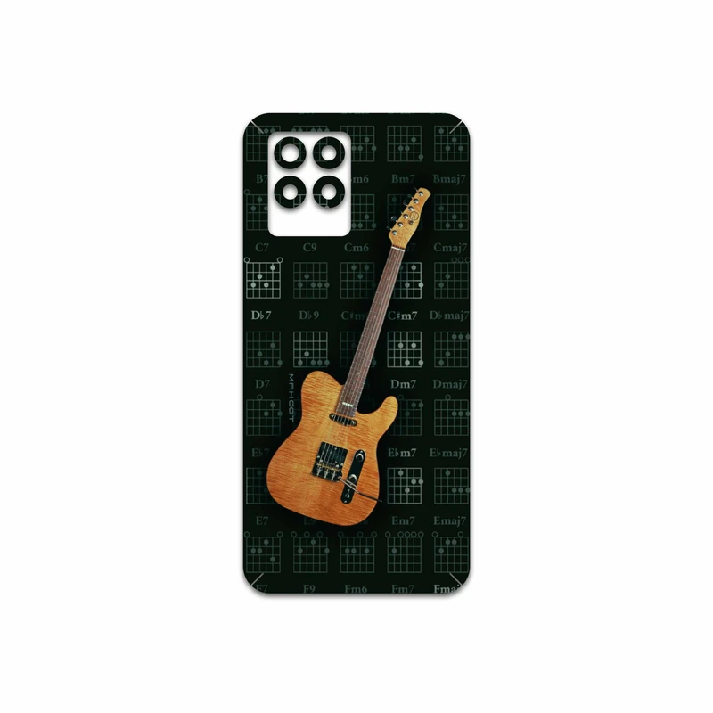 برچسب پوششی ماهوت مدل Guitar-Instrument مناسب برای گوشی موبایل ریلمی 8 Pro