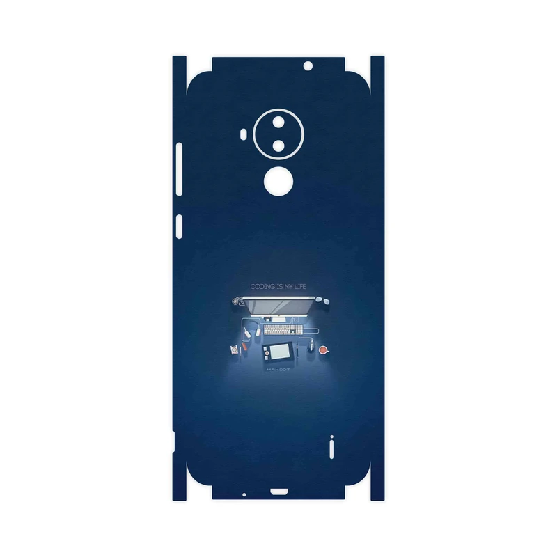 برچسب پوششی ماهوت مدل Programming 3-FullSkin مناسب برای گوشی موبایل نوکیا C30