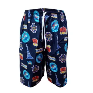 شلوارک مردانه مدل برج رنگ سرمه ای