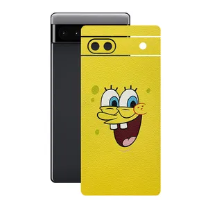 Remax cover sticker Leth model Spongebob design suitable for Google Pixel 6a mobile phone