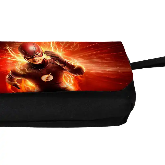 جامدادی مدل دوزیپ طرح فلش کد NI1049