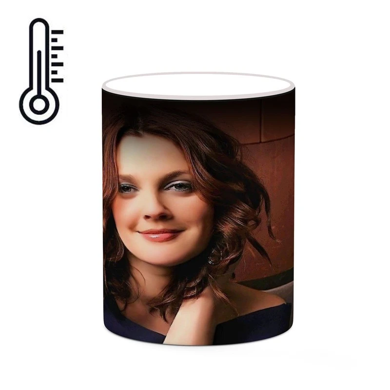 ماگ حرارتی کاکتی طرح Drew Barrymore مدل mgh25784