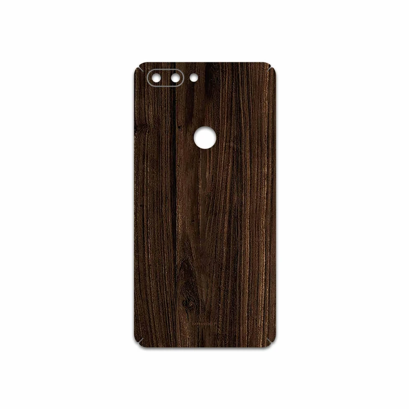 برچسب پوششی ماهوت مدل Dark Walnut Wood مناسب برای گوشی موبایل تکنو Phantom 8