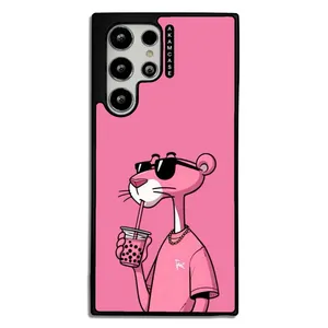AKAM AMC-WSGS22U-PINK PANTHER12 Cover For Samsung Galaxy S22 Ultra