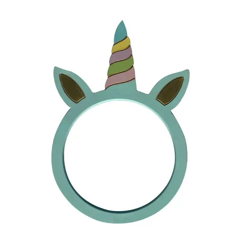 قاب آینه طرح مدل یونیکورن تک شاخ S30