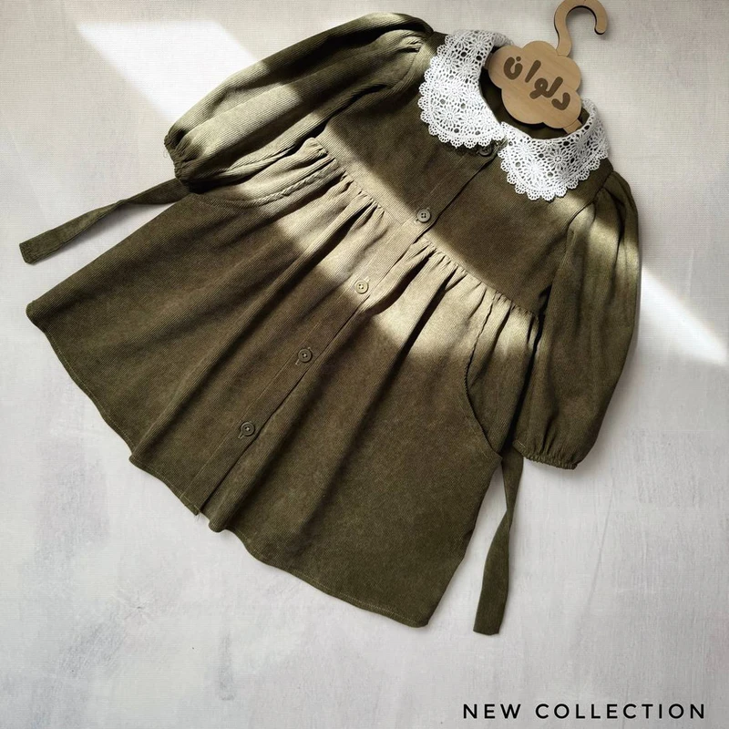 عکس شماره 6 : پیراهن دخترانه مدل کبریتی