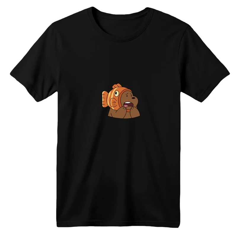 تی شرت آستین کوتاه بچگانه مدل سه خرس کد 04