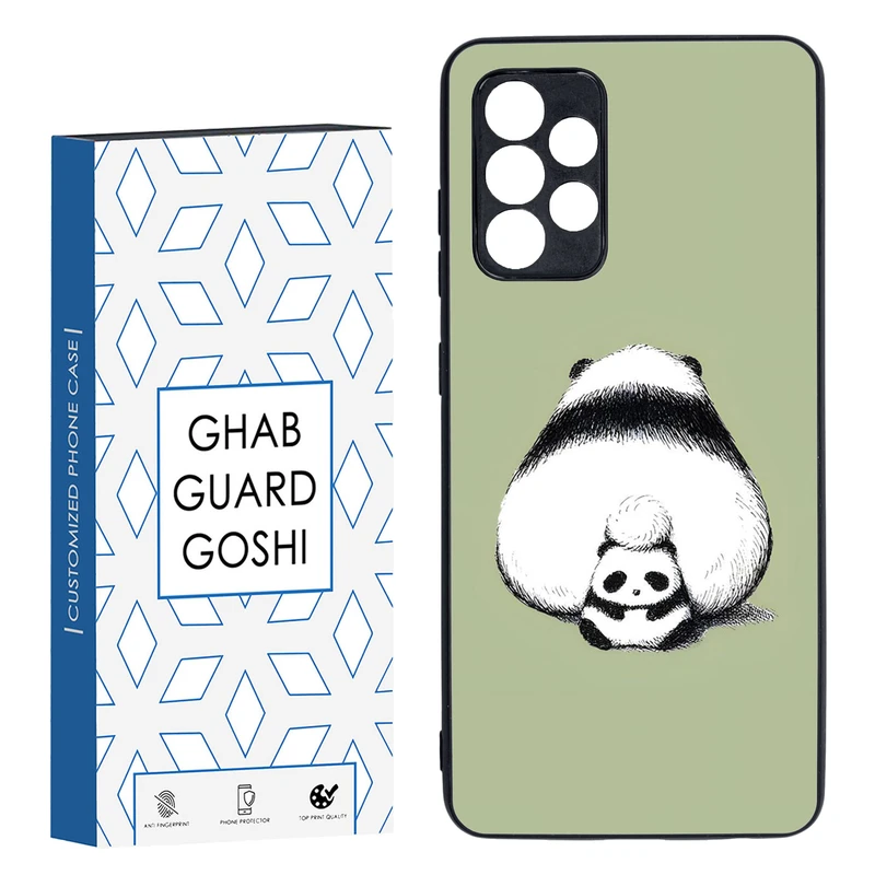 کاور قاب گارد گوشی طرح پاندا کد TPU-008 مناسب برای گوشی موبایل سامسونگ Galaxy A52