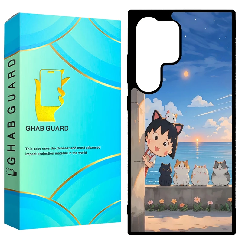 کاور قاب گارد طرح انیمه مدل GCHPD24U مناسب برای گوشی موبایل سامسونگ Galaxy S24 Ultra 5G       