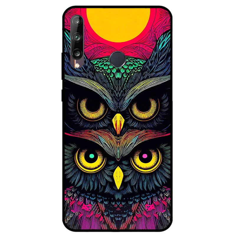 کاور مگافون طرح جغد مدل 1904 مناسب برای گوشی موبایل هوآوی Y7P 2020 