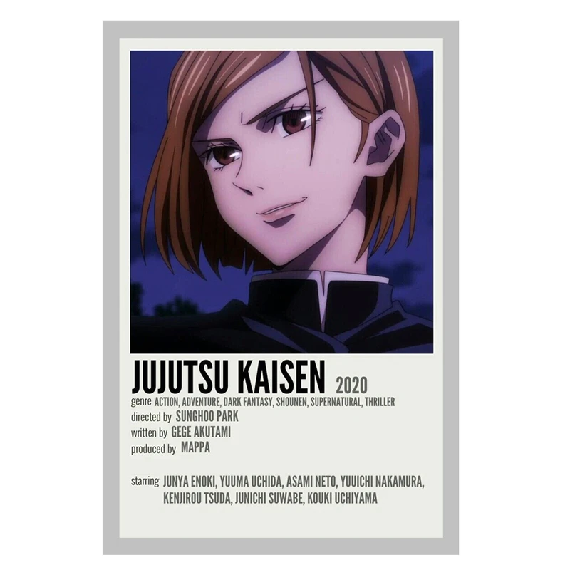 پوستر مدل انیمه جوجوتسو کایسن Jujutsu Kaisen کد 439