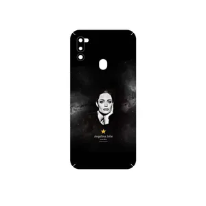 MAHOOT Angelina Jolie Cover Sticker for Samsung Galaxy M21 2021 Edition
