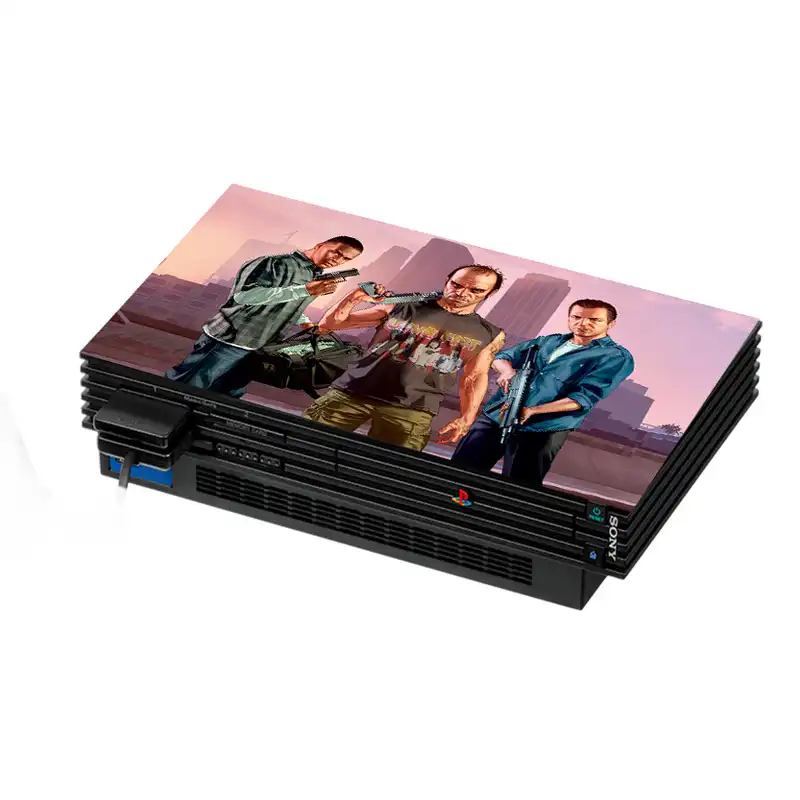 برچسب کنسول بازی پلی استیشن 2 توییجین وموییجین مدل GTA  f116