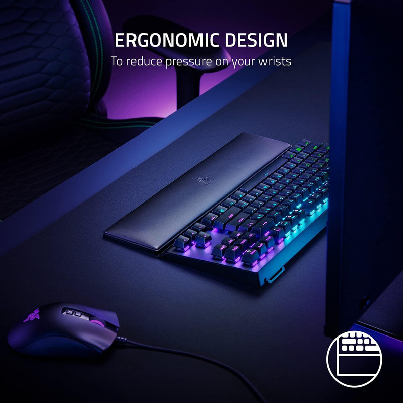 محافظ مچ دست ریزر مدل ergonomic wrist rest tkl