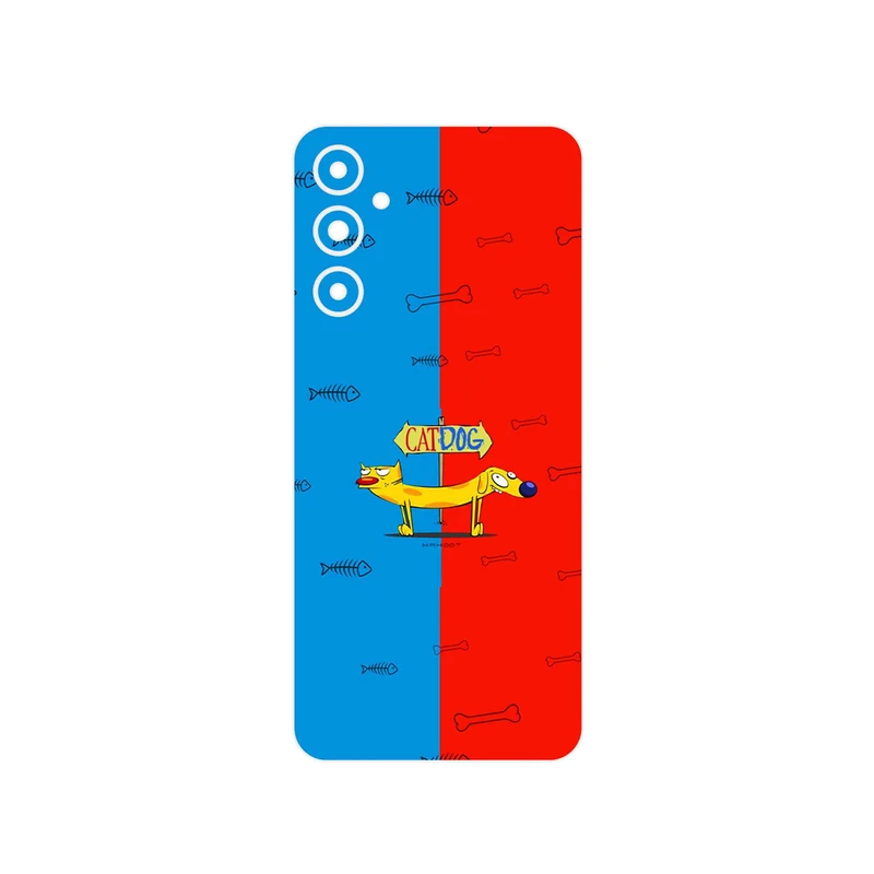 برچسب پوششی ماهوت مدل CatDog مناسب برای گوشی موبایل سامسونگ Galaxy A05s