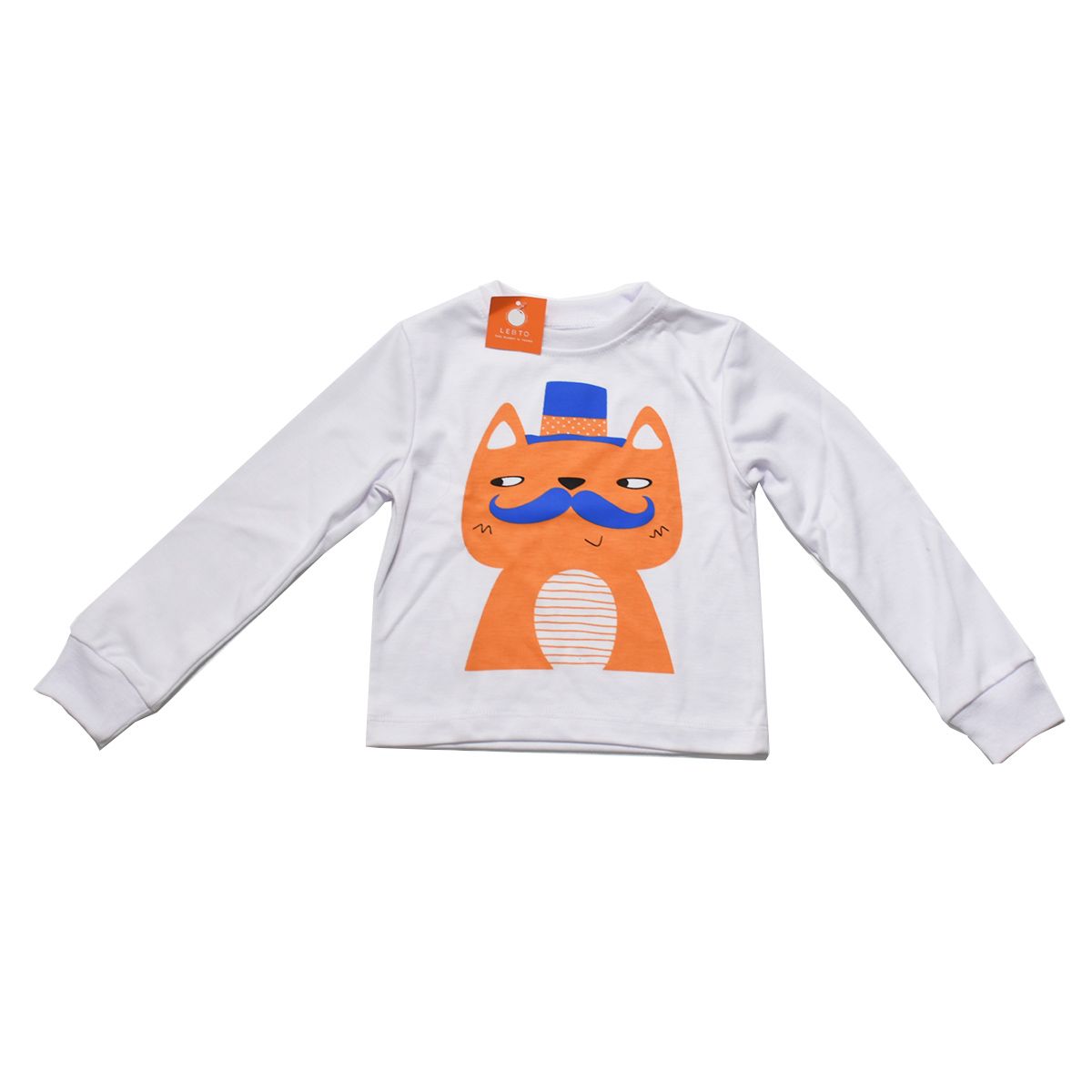 ست تی شرت و شلوار پسرانه لبتو مدل Mustache کد 5241 -  - 2