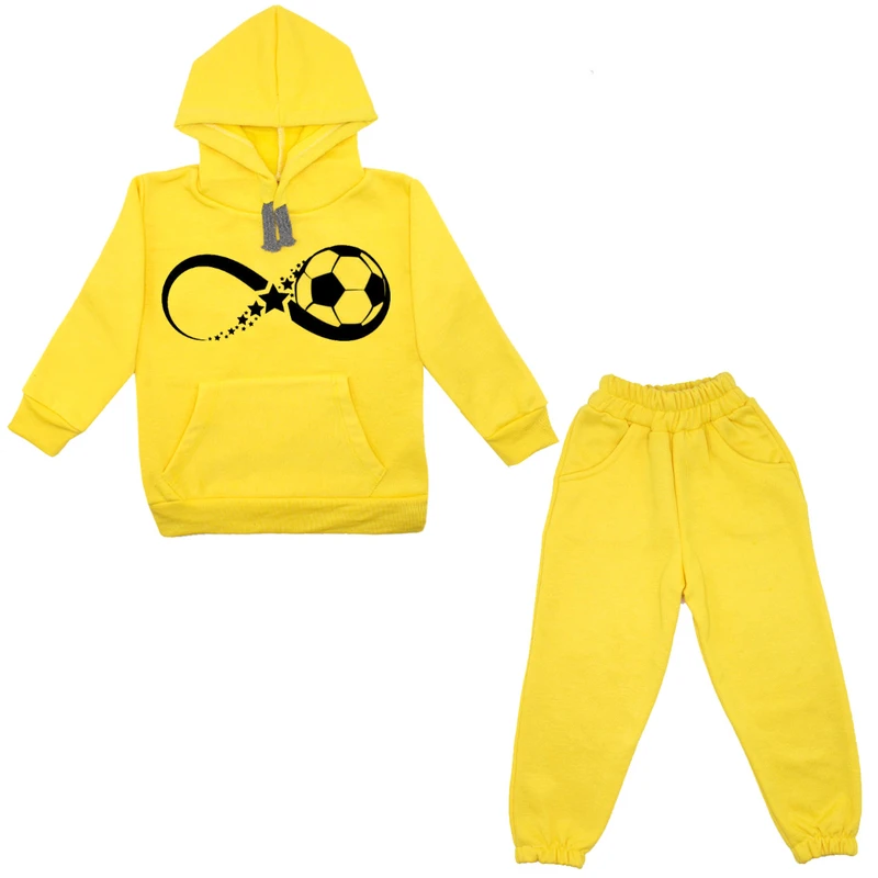 ست هودی و شلوار پسرانه مدل توپ بی نهایت A34