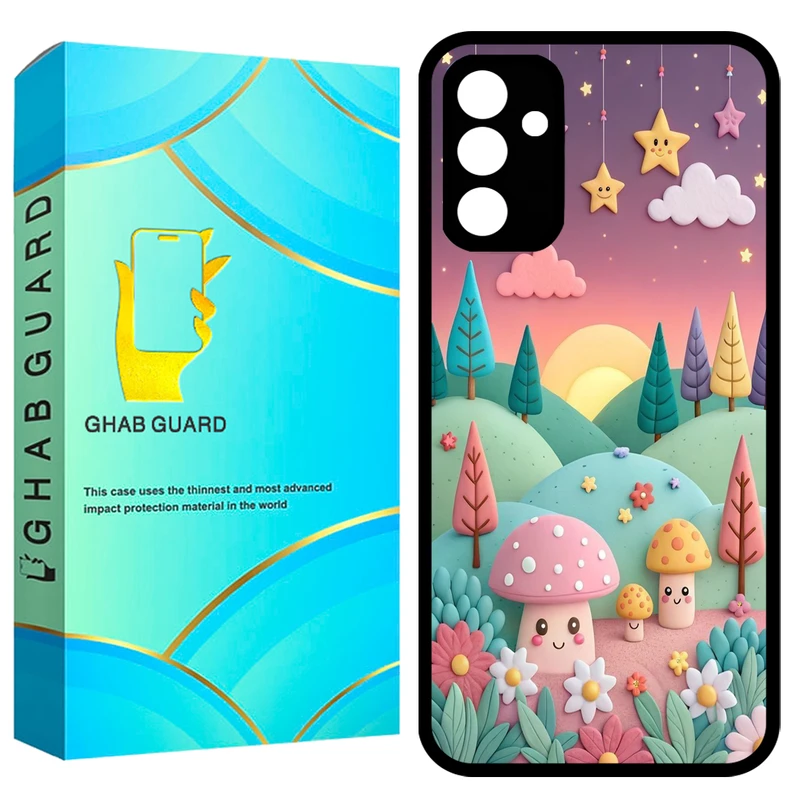  کاور قاب گارد طرح قارچی مدل GCHPA34 مناسب برای گوشی موبایل سامسونگ Galaxy A34 5G 