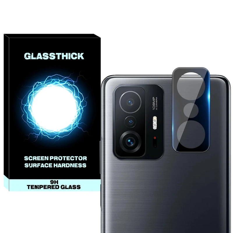 محافظ لنز دوربین گلستیک مدل 3D-GL مناسب برای گوشی موبایل شیائومی Mi 11T / 11T Pro