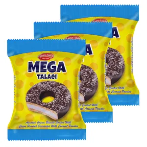  والس شکلاتی مگاطلایی شیرین وطن- 35 گرم بسته 3 عددی