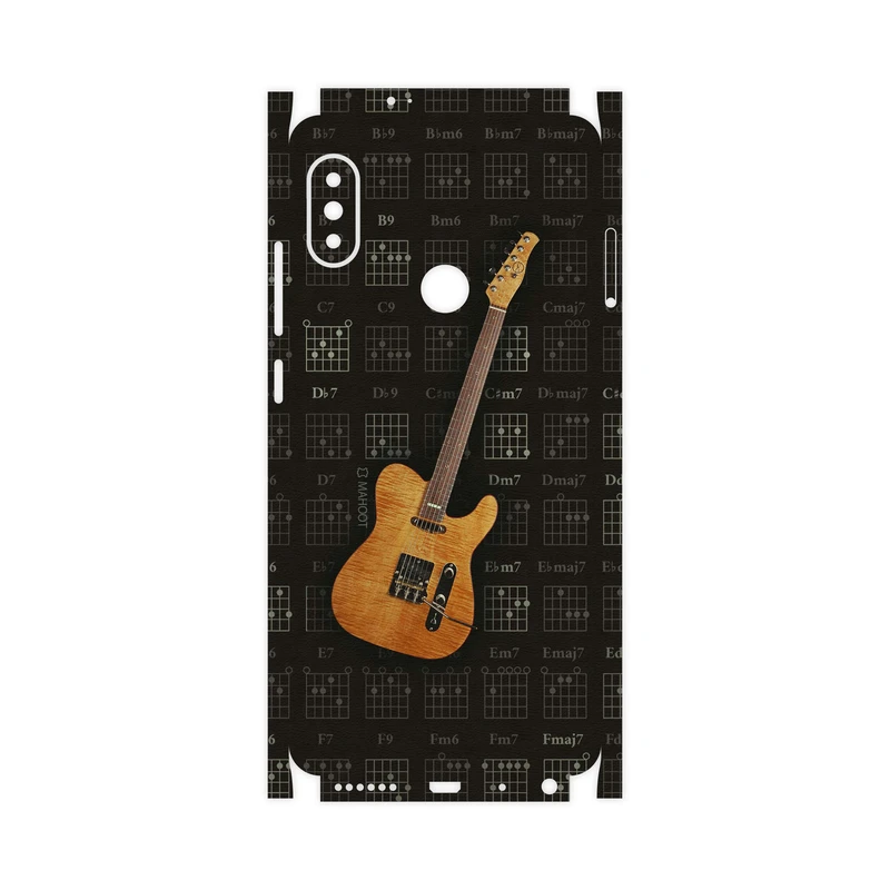 برچسب پوششی ماهوت مدل Guitar-Instrument-FullSkin مناسب برای گوشی موبایل شیائومی Redmi Note 5 Pro