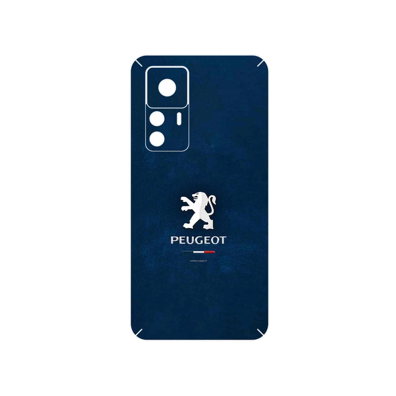 برچسب پوششی ماهوت مدل Peugeot_Logo مناسب برای گوشی موبایل شیائومی 12T Pro