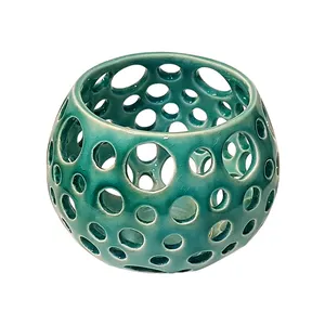 جاشمعی سفالی طرح گوی مدل YZ21