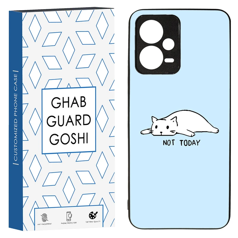 کاور قاب گارد گوشی طرح گربه کد TPU-002 مناسب برای گوشی موبایل شیائومی Redmi Note 12 5G / Poco X5 5G