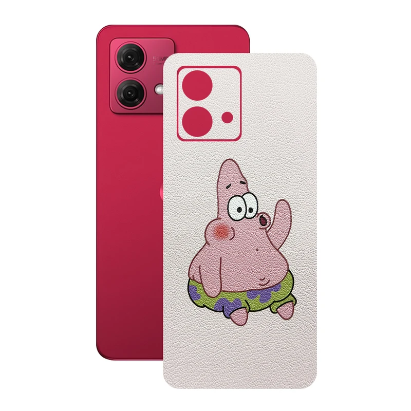 برچسب پوششی ریمکس مدل Leth طرح پاتریک مناسب برای گوشی موبایل موتورولا Moto G84