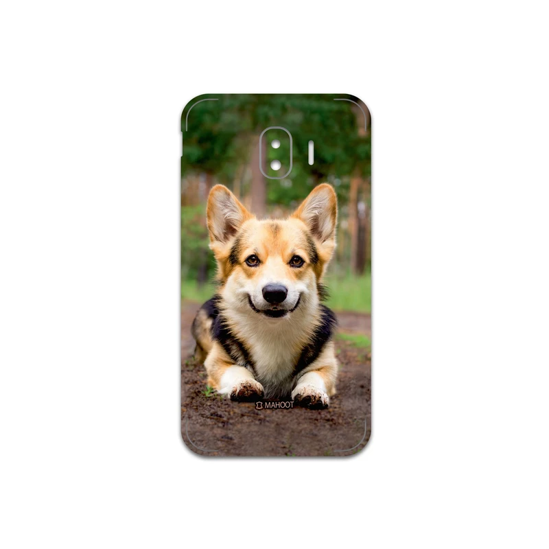 برچسب پوششی ماهوت مدل Dog-2 مناسب برای گوشی موبایل سامسونگ Galaxy J2 Pro 2018