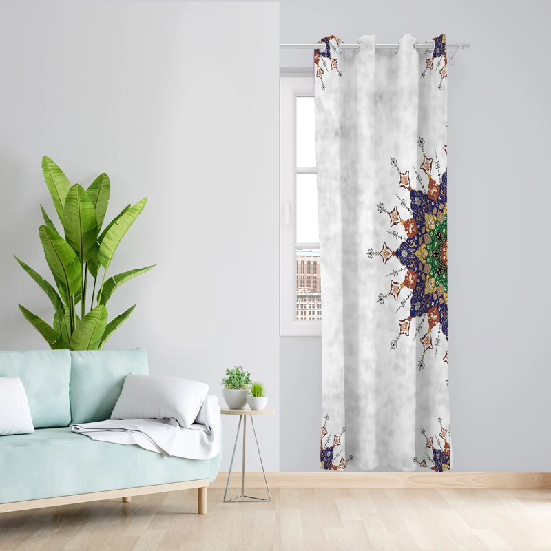 پرده مدل مخمل پانچی کد 1919 z سایز 140x200 سانتی متر