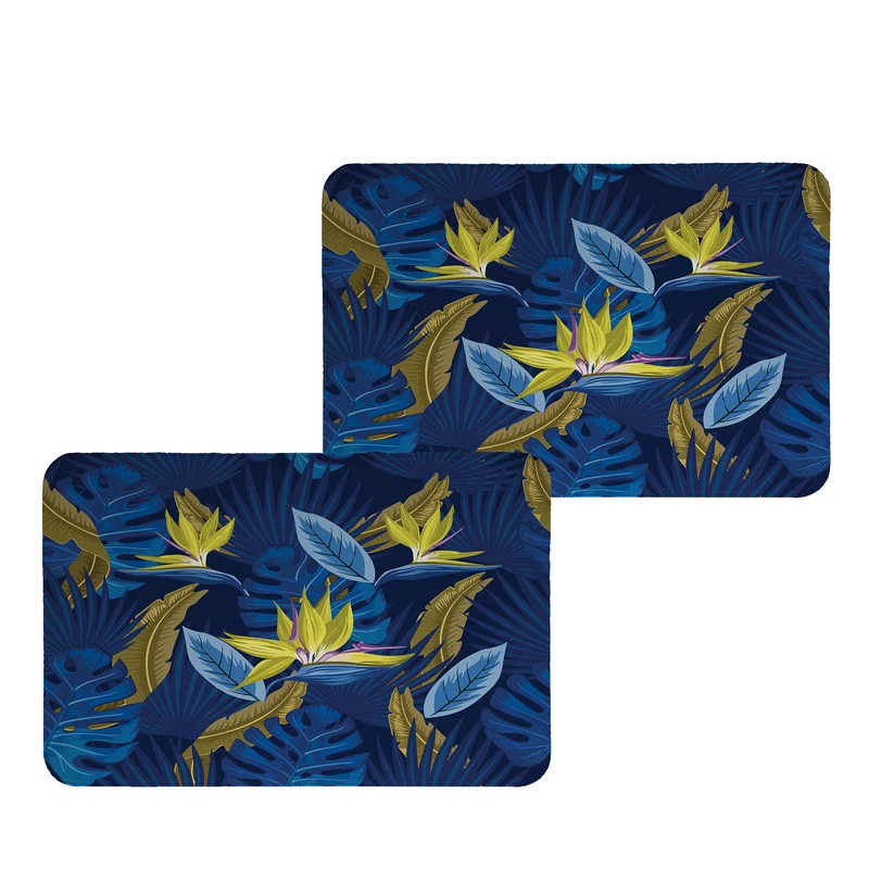 زیربشقابی طرح برگ کد 9165 بسته 2 عددی 