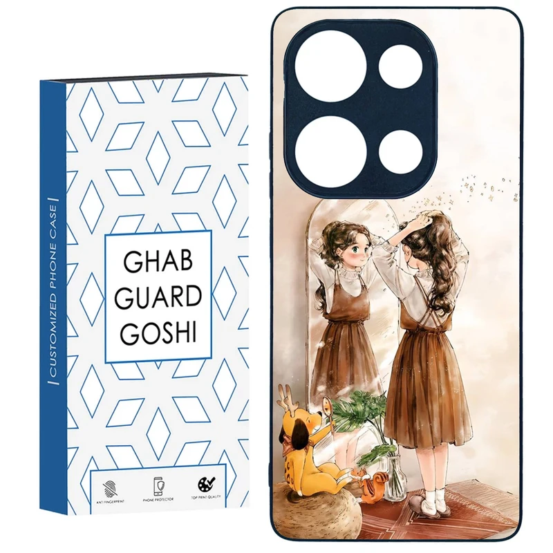کاور قاب گارد گوشی طرح ماه کد FB-063 مناسب برای گوشی موبایل شیائومی NOTE 13 PRO 4G / M6 PRO 4G  