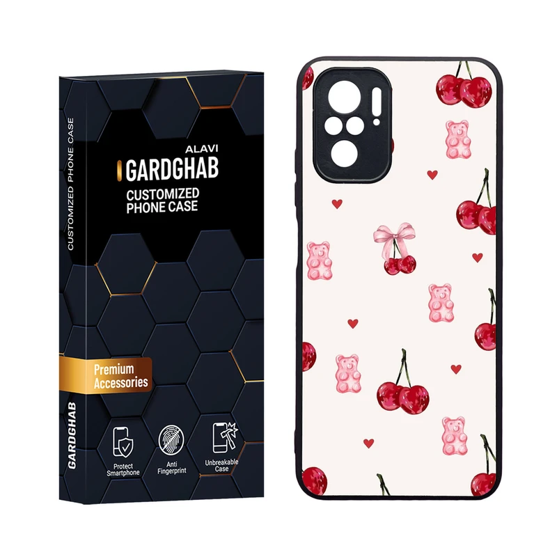 کاور گارد قاب مدل دورژله ای دخترانه مناسب برای گوشی موبایل شیائومی Redmi Note 10 4G / Note 10s / Poco M5s