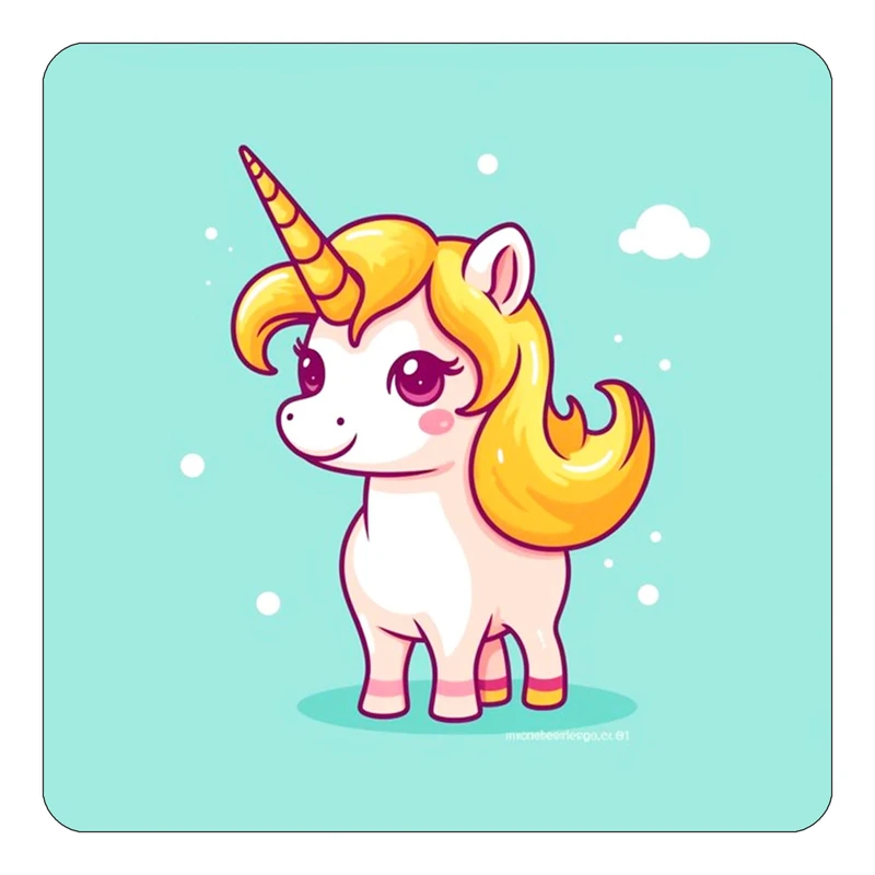 مگنت کاکتی طرح اسب تک شاخ و یونیکورن مدل mp29820