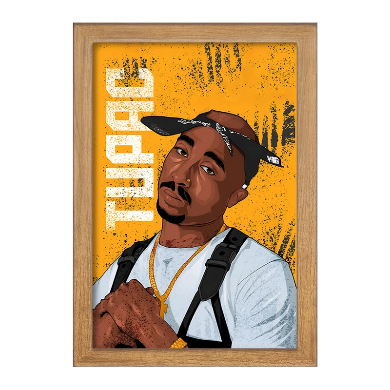 تابلو خندالو مدل توپاک (Tupac) کد F4634
