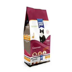 غذای خشک گربه پاوپاو مدل Cat food adult Gourmet وزن 7 کیلوگرم