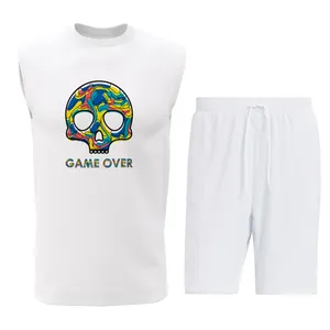 ست تاپ و شلوارک مردانه مدل Q089W