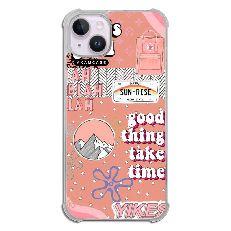 کاور آکام مدل AMCWTA14PLUS-GOOD VIBES16 مناسب برای گوشی موبایل اپل iPhone 14 Plus