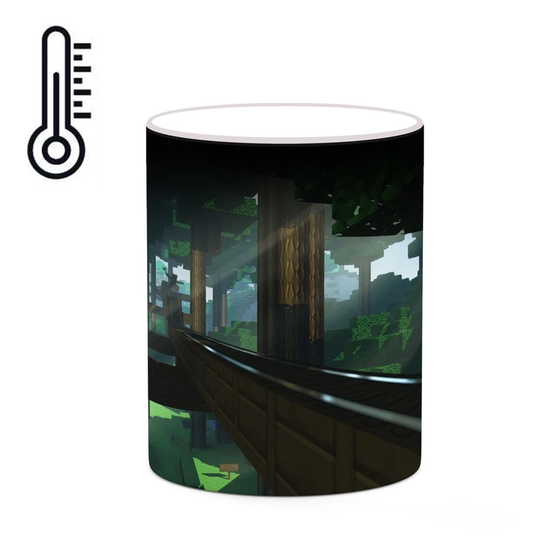 ماگ حرارتی کاکتی طرح ماینکرافت minecraft مدل mgh41085