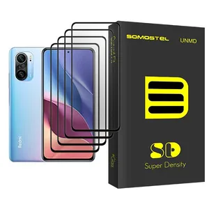 Somastel SD Glass MIX004 Screen Protector For Xiaomi Redmi K40 Pro Pack Of 4