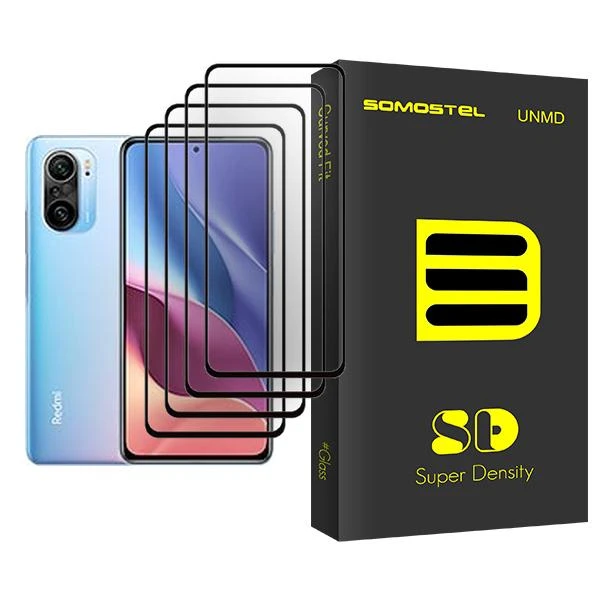 محافظ صفحه نمایش سوماستل مدل SD Glass MIX004 مناسب برای گوشی موبایل شیائومی Redmi K40 Pro بسته چهار عددی