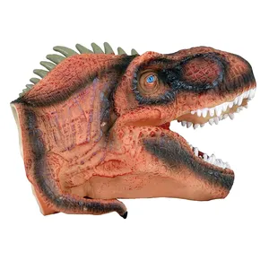 ابزار ایفای نقش مدل پاپت دستی طرح دایناسور تیرکس