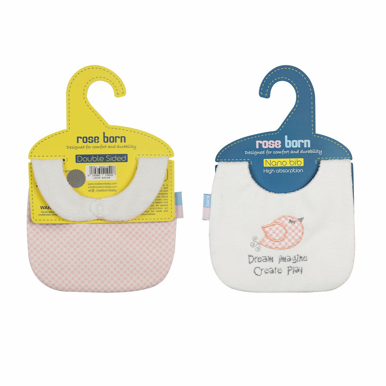 پیش بند نوزادی رزبورن مدل love song