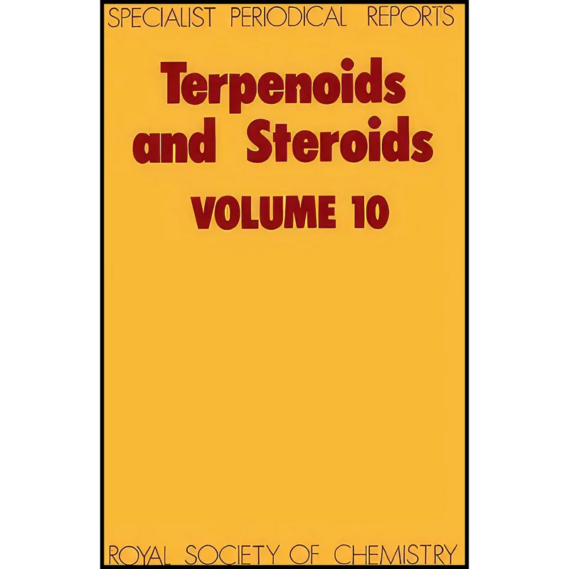 کتاب Terpenoids and Steroids, Vol. 10  اثر James R Hanson انتشارات Royal Society of Chemistry